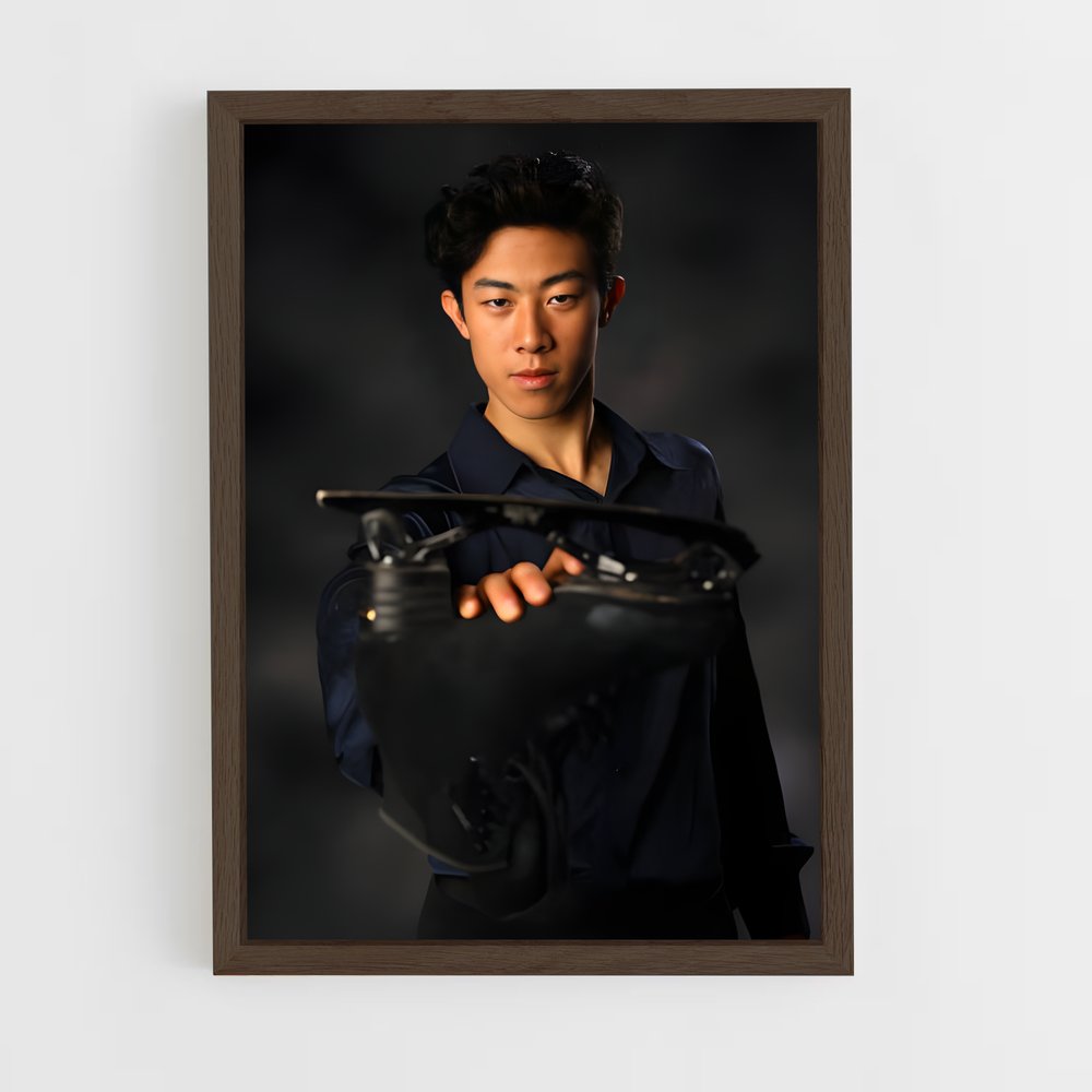 Poster Nathan chen – affiche Patinage artistique (vue 5)